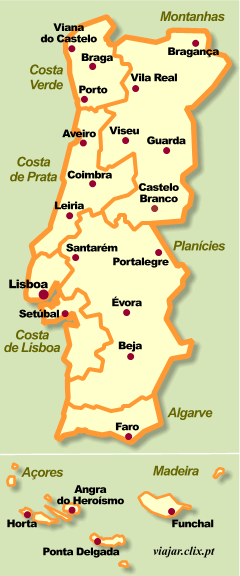 Carte: Portugal