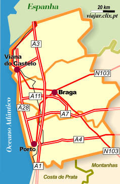 Mapa: Costa Verde
