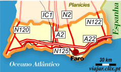 Carte: Algarve